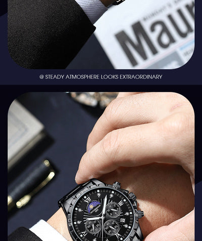 Reloj Automático Mecánico para Hombre - Resistente al Agua y Precisión Avanzada - Image 10