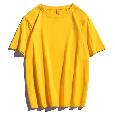 Camiseta Básica de Algodón Puro Manga Corta - Image 20