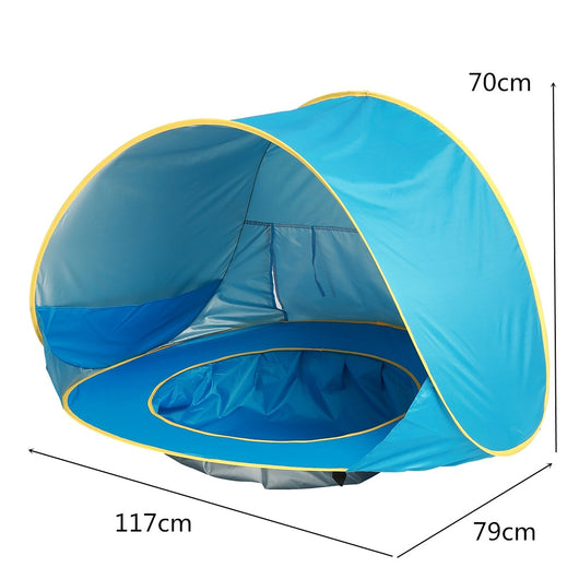 Carpa de Playa para Niños con Protección UV - Plegable y Resistente al Agua - Image 9