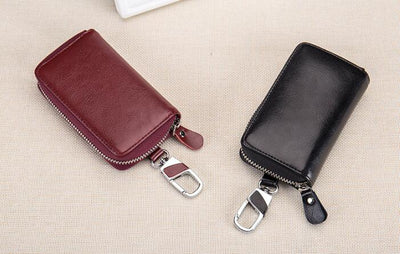 Estuche de Cuero para Llaves con Cierre Multifuncional - Image 8