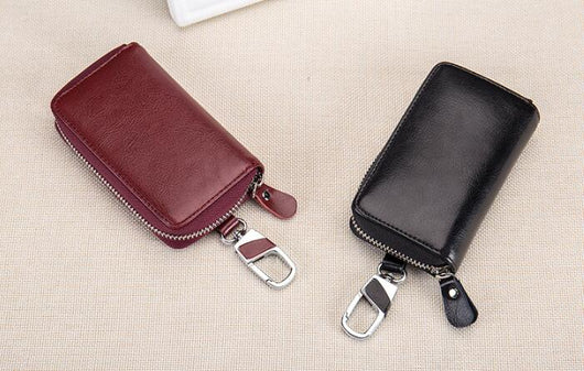 Estuche de Cuero para Llaves con Cierre Multifuncional - Image 8