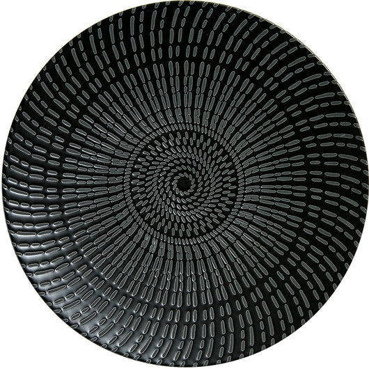 Plato Postre Cerámica Negra Diseño Minimalista Europeo - Image 5
