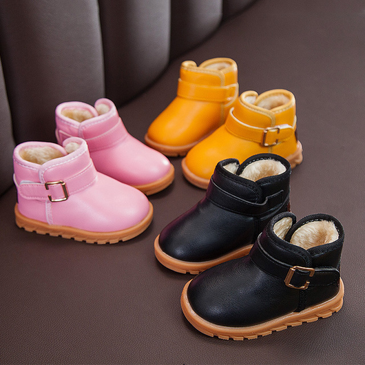 Botitas de Algodón para Niñas - Botas Cortas Cómodas y Duraderas
