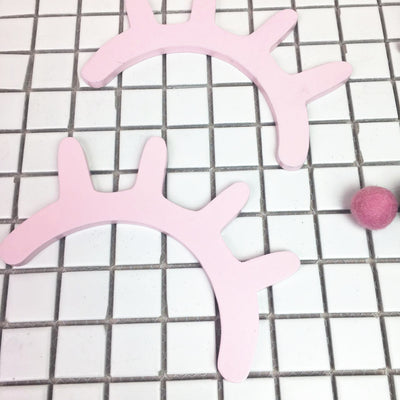 Decoración de Pared Nórdica con Pestañas 3D en Madera - Image 3