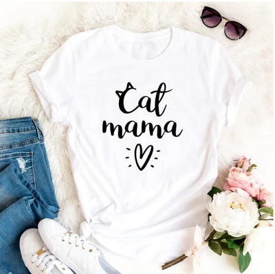 Playera Gráfica Cat Mama - Image 2