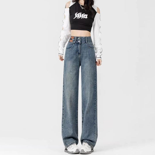 Jeans Anchos Forro Polar Térmico Efecto Adelgazante para Mujer - Image 7