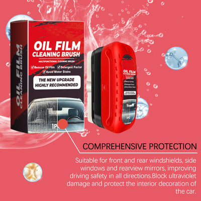 Limpiador de Películas de Aceite para Parabrisas - Herramienta Todo en Uno con Cepillo y Pulverizador Reutilizable - Image 2