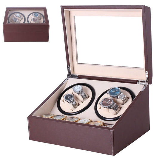 Caja Organizadora de Relojes con Motor Automático