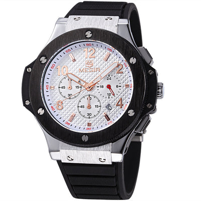 Reloj de Pulsera Deportivo Militar para Hombre con Cronógrafo de Cuarzo - Image 9