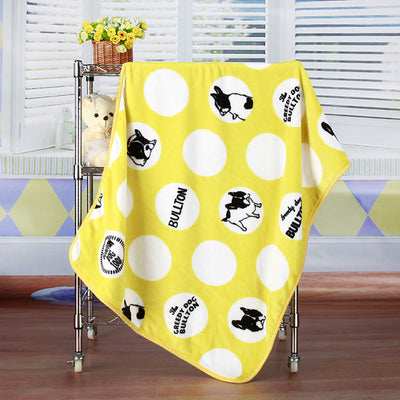 Manta Polar Infantil Estampada - Manta Térmica Multifuncional para Bebé y Adulto