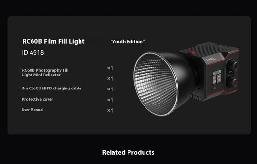 Luz de Relleno Bicolor RC60B con Control Remoto para Fotografía Profesional - Image 39