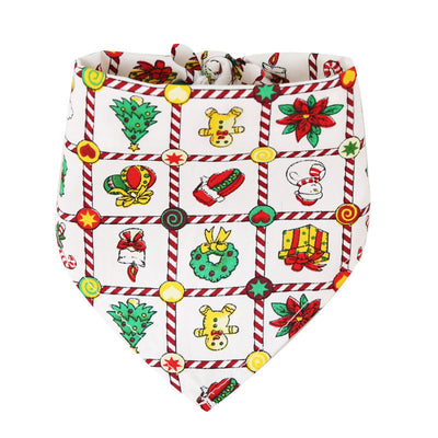 Pañoleta Navideña Estampada para Perros y Gatos - Disfraz Triangular Festivo - Image 4