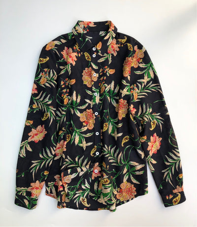 Camisa de Seda Estampada - Image 10