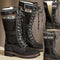 Botas Cálidas de Algodón para Tallas Grandes - Otoño e Invierno
