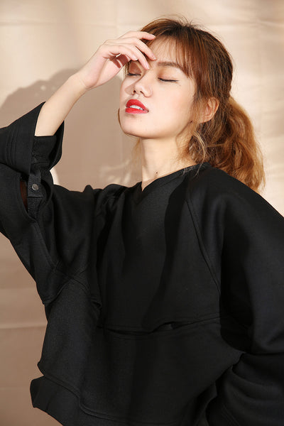 Blusa Manga Larga Suelta para Primavera - Cuello Redondo Mujer - Image 8