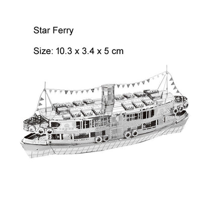 Modelo 3D Destructor Naval Metálico - Puzzle DIY de Ensamblaje - Image 32
