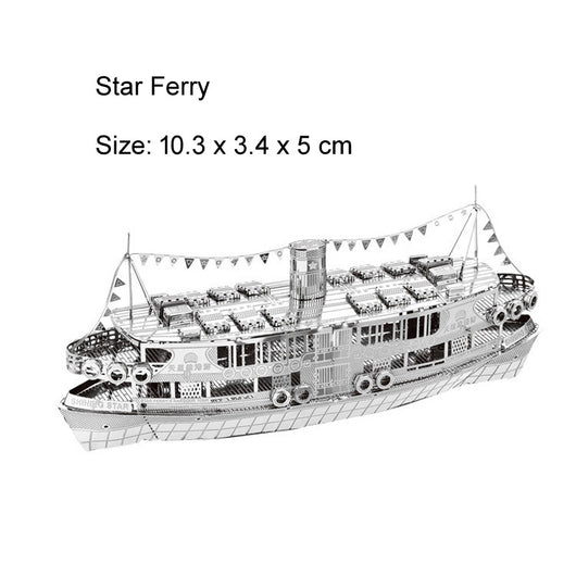 Modelo 3D Destructor Naval Metálico - Puzzle DIY de Ensamblaje - Image 32