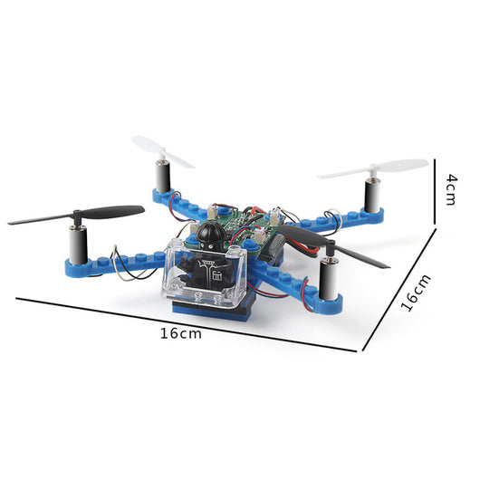 Dron Cuadricóptero Armable con Bloques de Construcción - Image 3