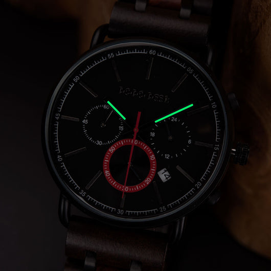 Reloj de Cuarzo para Hombre en Madera Natural - Image 6