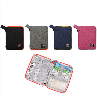 Organizador Universal de Cables BUBM para Apple - Estuche Compacto para Cargadores, USB y Accesorios