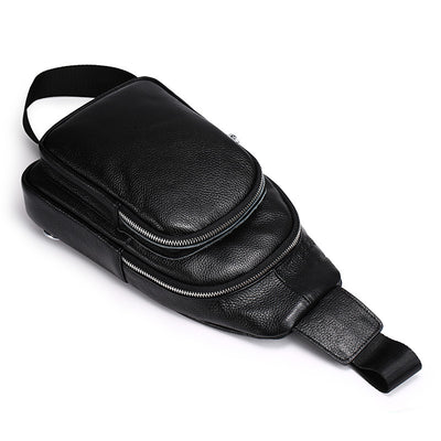 Bolsa de Pecho de Cuero para Hombre - Maletín Ejecutivo Versátil - Image 2