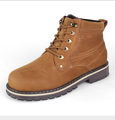 Botas Martin de Cuero para Hombre Talla Grande - Caña Alta con Forro Cálido - Image 7