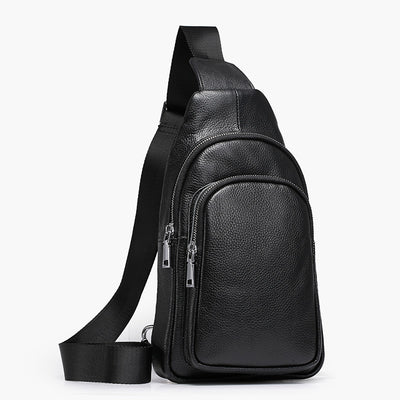 Bolsa de Pecho de Cuero para Hombre - Maletín Ejecutivo Versátil - Image 7
