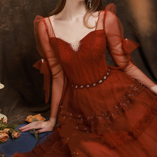 Vestido de Lujo Minimalista Alta Costura - Image 3
