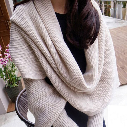 Bufanda Suéter Cashmere para Mujer - Elegancia y Calidez - Image 6