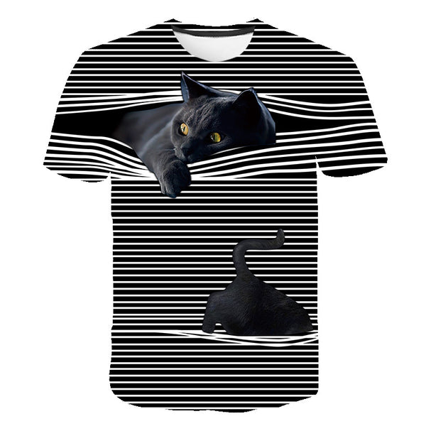 Playera Clásica de Cuello Redondo con Estampado - Image 11