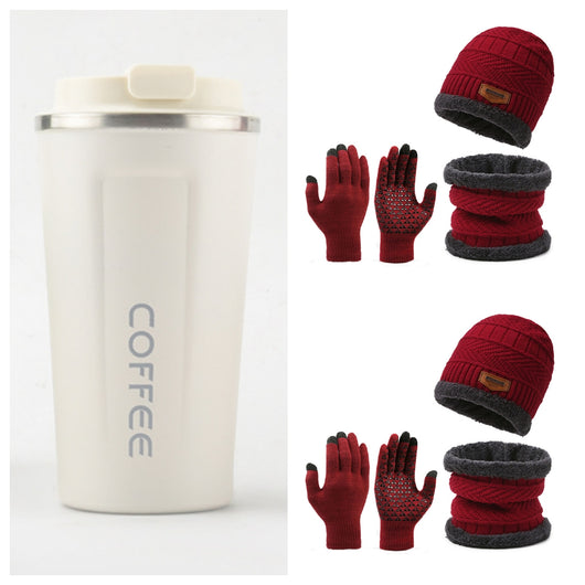Conjunto Invernal 3 en 1: Bufanda, Guantes y Gorro de Lana Térmica - Image 22
