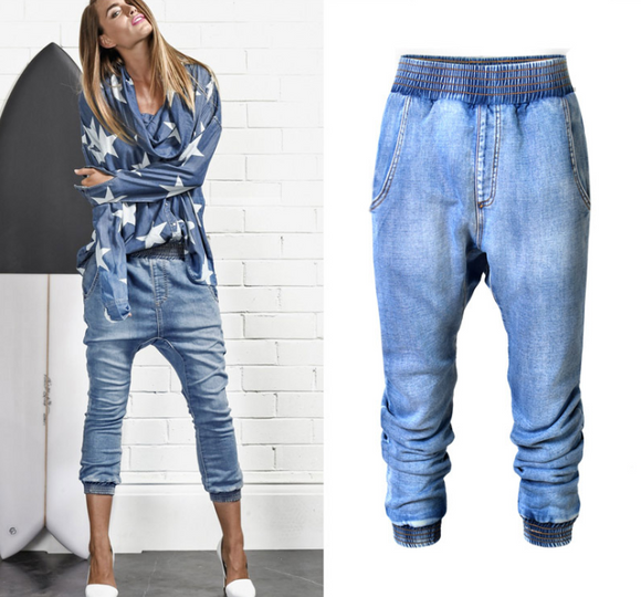 Calça Jeans Elástica Cintura Alta Feminina Plus Size Conforto Total