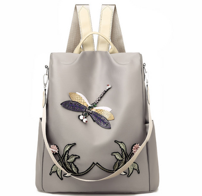 Mochila Oxford con Bordados Artesanales - Image 9