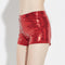 Shorts de Lentejuelas Elásticos y Ajustables
