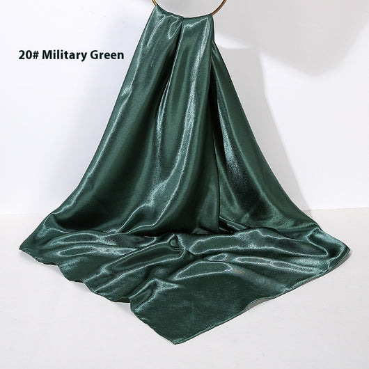 Pañuelo de Seda Artificial 90cm Satinado Brillante - Elegancia Pura - Image 23