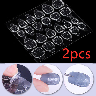 Adhesivos de uñas transparentes invisibles - Image 6