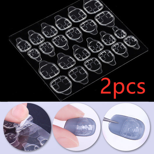 Adhesivos de uñas transparentes invisibles - Image 6