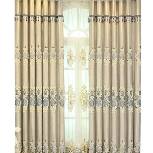 Cortinas de Malla Bordada Europea para Sala y Dormitorio - Image 2