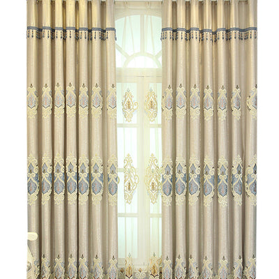 Cortinas de Malla Bordada Europea para Sala y Dormitorio - Image 2
