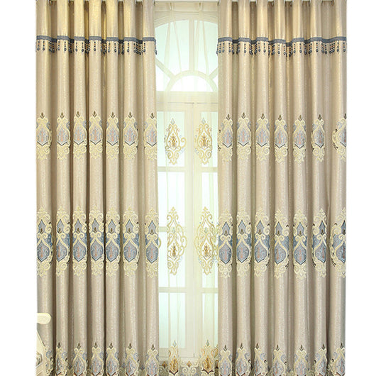 Cortinas de Malla Bordada Europea para Sala y Dormitorio - Image 2