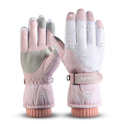 Guantes Térmicos Acolchados para Ciclismo con Relleno de Terciopelo y Algodón - Image 60
