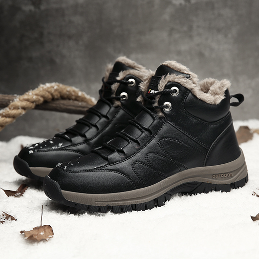 Botas de Invierno para Hombre en Cuero Premium con Forro Térmico - Image 17