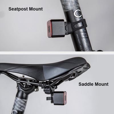 Luz Trasera Recargable USB para Bicicleta de Carretera - Image 7