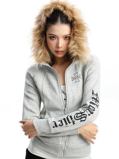 Suéter con Cuello de Piel Desmontable para Mujer - Moda Avanzada - Image 14