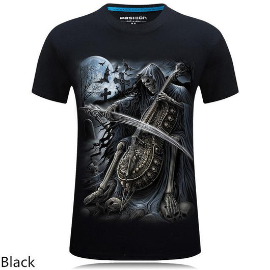 Playera Casual Estampado Animal 3D Personalizada Talla Grande Hombre - Image 10
