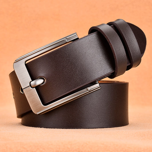 Cinturón de Cuero para Hombre con Hebilla de Pasador - Image 20