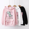Sudadera con Capucha Estampada y Forro Polar