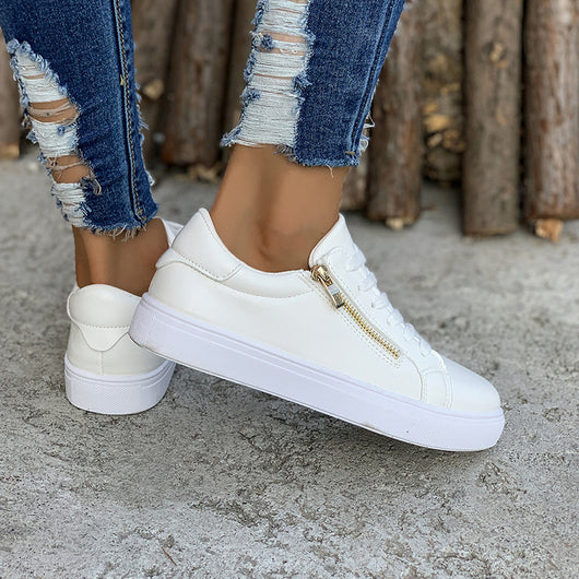 Tenis Deportivos Talla Grande con Suela Plana - Estilo Europeo y Americano - Image 9