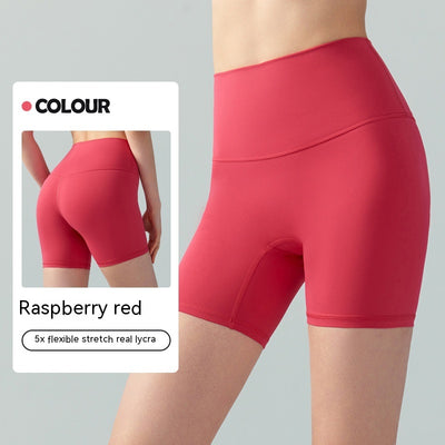 Shorts Deportivos Lycra para Yoga Mujer - Levanta Cadera, Cintura Alta y Protección Anti-Exposición - Image 3