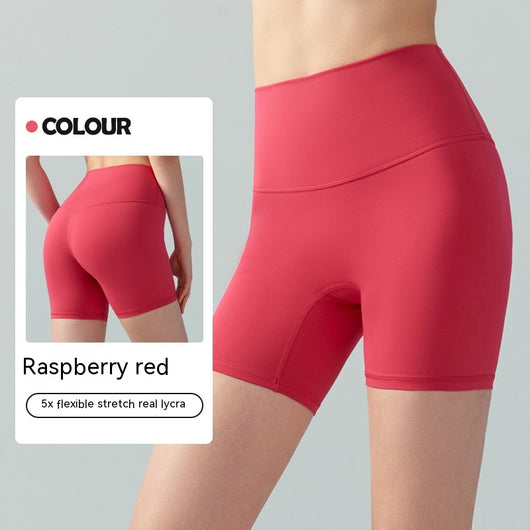 Shorts Deportivos Lycra para Yoga Mujer - Levanta Cadera, Cintura Alta y Protección Anti-Exposición - Image 3